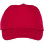 Feniks 5 panel kinder cap - Rood