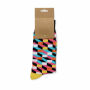 FUNNY M - Sokken met een grappig patroon - Fuchsia