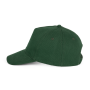 Baseballpet - 5 panelen Forest Green One Size
