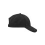 Brushed 6 Panel Cap black one size