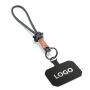 Enkel koord sleutelhanger en telefoonhouder met eigen designlabel