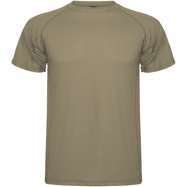 Montecarlo short sleeve men's sports t-shirt - Dark Sand - L