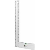 Aluminium winkelhaak Camila zilver