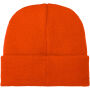 Boreas beanie met patch - Oranje