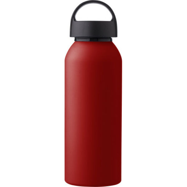 Gerecyclede aluminium fles Zayn rood