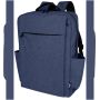 Libra 15” GRS recycled laptop backpack 15L - Heather navy