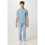 IQONIQ Bryce gerecycled katoen t-shirt, sky blue (L)