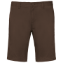 Heren chino bermudashorts Chocolate 40 FR