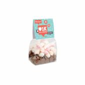 Blokzakje met kopkaartje en warme chocolademelkmix