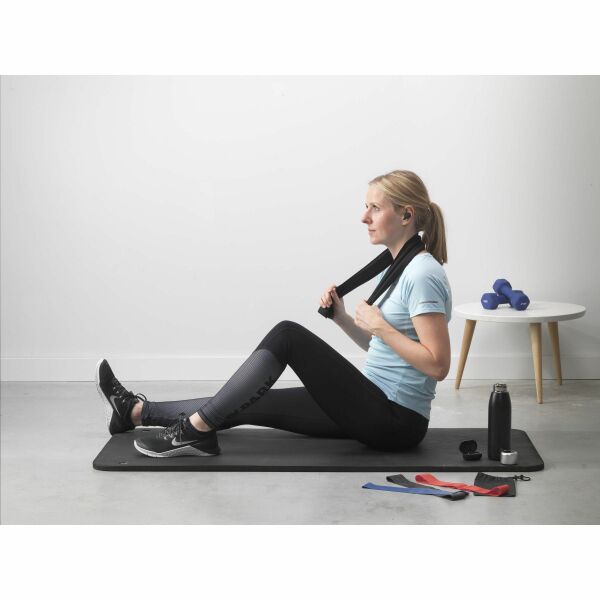 CoolDown GRS RPET Sporthandtuch - schwarz CoolDown GRS RPET Sporthandtuch - schwarz