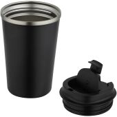 Newport 350 ml dubbelwandige vacuüm geïsoleerde roestvrijstalen beker - Zwart