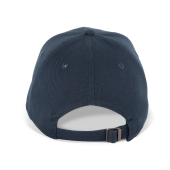 Biologisch katoenen pet met 6 panelen - K-up Gold Label Navy One Size Biologisch katoenen pet met 6 panelen - K-up Gold Label Navy One Size