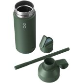 Ocean Bottle GO 500 ml vacuüm geïsoleerde waterfles - Bosgroen