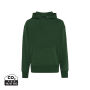 IQONIQ Yoho gerecycled katoen relaxed hoodie, forest green (XXL)