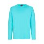 Interlock T-shirt | lange mouw - Mint, S