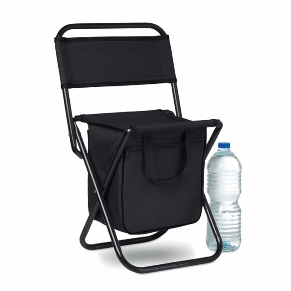 SIT & DRINK - Opvouwbare stoel/koeltas - Zwart SIT & DRINK - Opvouwbare stoel/koeltas - Zwart