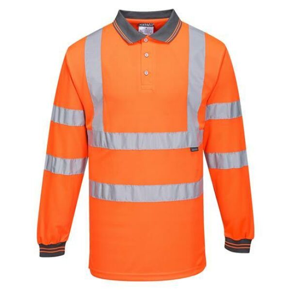 Hi-Vis Lange Mouw Poloshirt