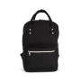 Trendy rugzak met hengsels Black One Size
