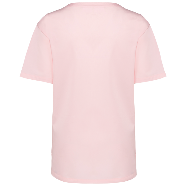 Unisex tuniek met korte mouwen van polykatoen Pale Pink 3XL Unisex tuniek met korte mouwen van polykatoen Pale Pink 3XL