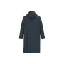 Lange parka met sherpavoering uniseks Navy S/M