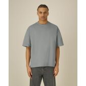 Asher - Boxy uniseks T-shirt van stevige stof - M