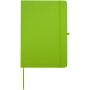 Spectrum A5 recycled hard cover notebook - Lime green