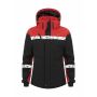 7418 SOFTSHELL JKT PADDED LADY PGL Black/Red XS