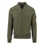Nylon Bomber Jacket dark olive XL