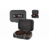 MT-207|Muse Vintage platenspeler met BT-out - Donker Grijs