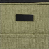 Joey 14 inch GRS gerecyclede canvas laptophoes, 2 l - Olijf