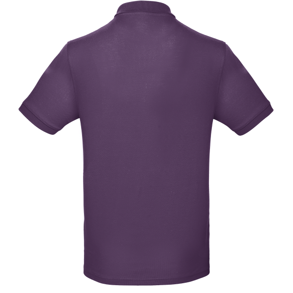 Men's organic polo shirt Radiant Purple 3XL Men's organic polo shirt Radiant Purple 3XL