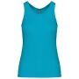 Angelina - Dames Racerback deep turquoise XS