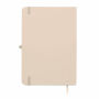 ARCOLOOP - A5 gerecycled PU notitieboek - Gebroken Wit