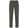 Verwassen herenbroek van linnen Washed Organic Khaki 48 FR