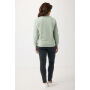 IQONIQ Etosha lichtgewicht gerecycled katoen sweater, iceberg green (XXL)
