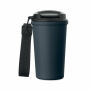NAKANO - Gerecycled stalen beker 400ml - Marineblauw