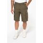 Lichte herenbermuda met diverse zakken Beige 38 FR