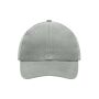 6 Panel Cap Heavy Cotton light-grey