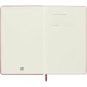 Moleskine week-agenda voor 12 maanden met harde kaft L - Scarlet rood