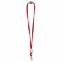 Polyester koord-keycord met bamboe plaatje