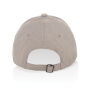 Milo AWARE™ recycled heather 6 paneel cap 200gr, gebroken wit