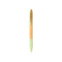 Bamboe & tarwestro pen, groen