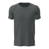 Stedman T-shirt Interlock Active-Dry SS for him Cool Gray 11C Slate Grey-M