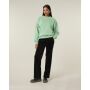 Radder 2.0 - Het unisex oversized crewneck sweatshirt - Misty Jade (XXS)