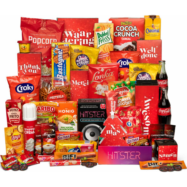 Kerstpakket Kleurrijk Feest Kerstpakket Kleurrijk Feest