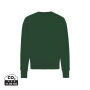 Iqoniq Kruger gerecycled katoen relaxed sweater, forest green (S)
