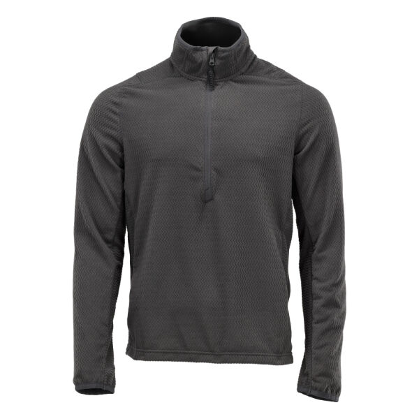 Microfleece trui met korte rits