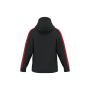 Tweekleurige teamwear hoodie voor kinderen Black / Sporty Red 4/6 jaar