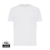 Iqoniq Sierra lichtgewicht gerecycled katoen t-shirt, wit (L)