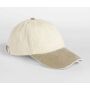 CONTRAST PEAK LOW PROFILE VINTAGE CAP, NATURAL/VINTAGE DESERT SAND, One size, BEECHFIELD